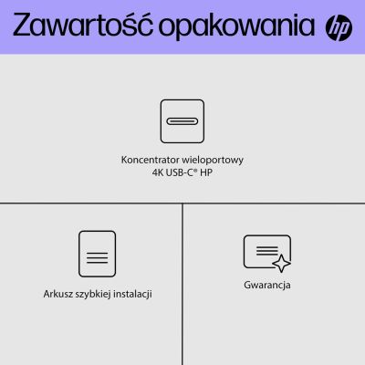 5. HP 4K USB-C Multiport-Hub (EU)