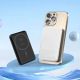 8. Dudao K14S Magnetische Powerbank 20W 5000mAh 1x USB-A 1x USB-C - Weiß
