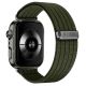 2. Tech-Protect Nylonarmband für Huawei Watch Fit 3 / 4 / 4 Pro / 5 / 5 Pro - Grün