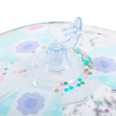 3. Aufblasbarer Strandball 50 cm Glitzerblau 53197