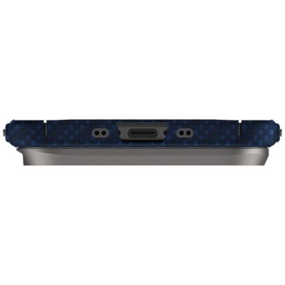 4. Uniq Keva EDGE Magclick Ladehülle für iPhone Air – Blau