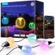 Govee H7025 RGBICW Lichterkette für den Außenbereich, 14,63 m, 2,4-GHz-WLAN + Bluetooth