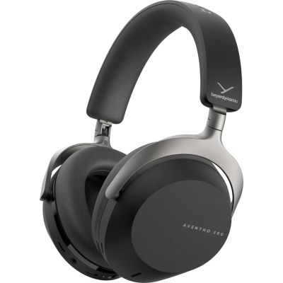 4. Beyerdynamic AVENTHO 300 Kabelloser On-Ear-Kopfhörer mit ANC, Schwarz