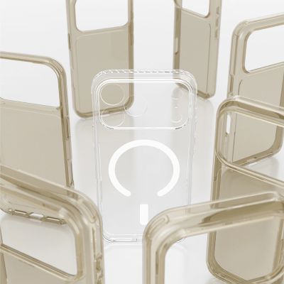 8. AmazingThing Titan Pro Objektivständer-Set für iPhone 18 Pro mit magnetischer Halterung und Ständer, kompatibel mit MagSafe – Transparent
