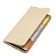 4. DUX DUCIS Skin Pro Holster Cover Flip Cover für Samsung Galaxy A42 5G gold