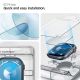 7. Spigen Elite Shield „EZ FIT“ 2-PACK Hybridglas für Apple Watch 10 (42 MM) – transparent