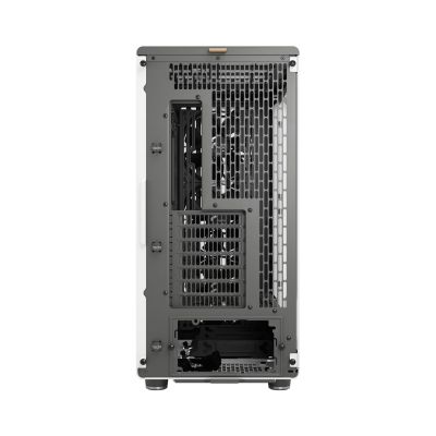 11. Fractal Design North XL RC Chalk TG Transparentes Gehäuse, Midi-Tower, ATX, gehärtetes Glas – Weiß