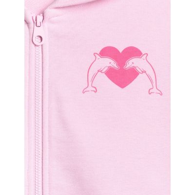 9. Lockerer Mädchen-Sweatshirt mit Kapuze 4F 4FJRSS26TSWSF2936-56S