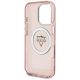 7. Guess IML Metal Mountain Logo MagSafe iPhone 16 Pro Max Hülle - Rosa