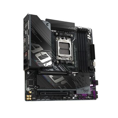 4. GIGABYTE X870M AORUS ELITE WIFI7 AMD X870 Sockel AM5 Micro-ATX