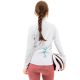 5. Rockbros YPW069 TVI M Damen-Radjacke – Weiß
