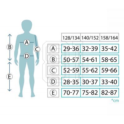 7. Thermoactive underwear Meteor 128/134 Jr 16681