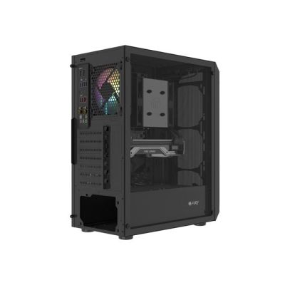 30. FURY COMPUTERGEHÄUSE FURY SHOBO RGB MIDI TOWER MIT FENSTER SCHWARZ