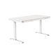 ACTIVEJET Schreibtisch mit elektrischer Höhenverstellung, Höhe 120 x 60 cm, ET119S, weiß