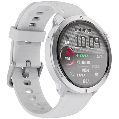 3. RUBICON RNCF14 Silber/Weiß SMARUB252 Smartwatch