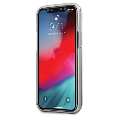 3. Guess GUHCP12SPCUMPTBK iPhone 12 mini 5,4" schwarz/schwarze Hardcase Metallic Collection