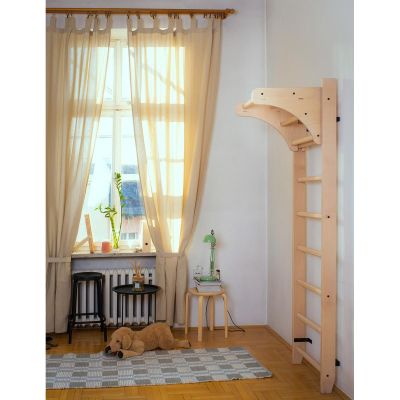 6. BENCHK 111 Klimmzugstange aus Holz