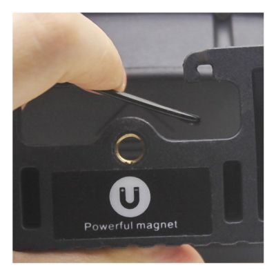 3. XCell Work Dual Schwarze, blaue Universal-LED-Taschenlampe