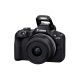 17. Canon EOS R50, Schwarz + RF-S 18-45mm F4.5-6.3 IS STM Kit, spiegellose Kamera, 24,2 MP CMOS, 6000 x 4000 Pixel, Schwarz