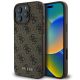 Guess 4G Classic Hülle für iPhone 16 Pro Max – braun
