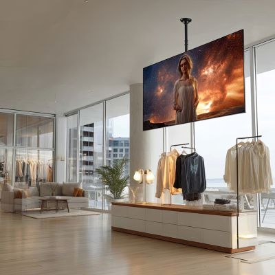 19. Maclean MC-803 TV-Deckenhalterung (Decke; 23" - 100"; max. 50 kg)