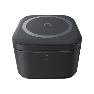 3. Baseus MagPro 3in1 25W MagSafe kompatibles induktives Ladegerät für Telefon und Smartwatch - Schwarz