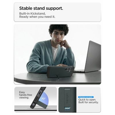 10. Spigen Tough Armor Mag MagSafe Hülle für Samsung Galaxy S26 Ultra – Grün