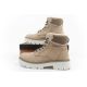 10. O'Neill Winterstiefel Damen Wanderstiefel Stiefeletten isoliert modisch Beige Weiß