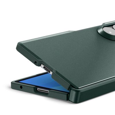 4. Spigen Tough Armor Pro MagFit MagSafe Hülle für Samsung Galaxy Z Fold 8 Ultra – Dunkelgrün