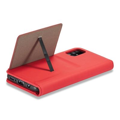 11. Magnetkartenetui Hülle für Samsung Galaxy A13 5G Tasche Geldbörse Kartenhalter Rot
