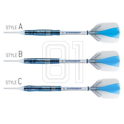 2. Harrows Aura Darts 95 % Softip HS-TNK-000013240