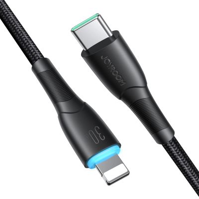 3. Joyroom Starry Series SA32-CL3 30 W USB-C/ Lightning -Kabel 1 m – schwarz