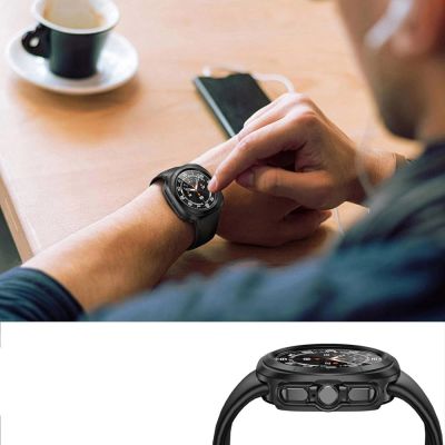 2. Tech-Protect Defense360 Hülle für Samsung Galaxy Watch Ultra (47 mm) – Schwarz