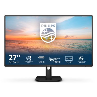 2. Philips 1000er Serie 27E1N1300A/00 Computermonitor 68,6 cm (27 Zoll) 1920 x 1080 Pixel Full HD LCD Schwarz