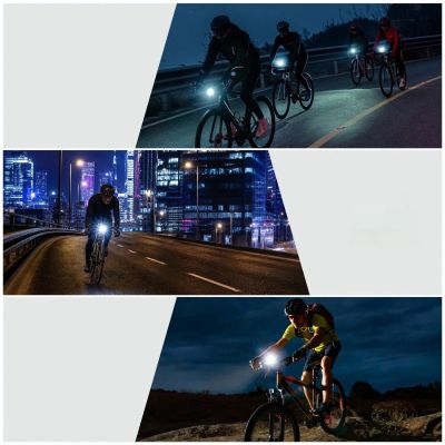 4. Rockbros RHL950 Fahrradfrontlicht 950 lm mit herausnehmbarem USB-C-Akku – Schwarz