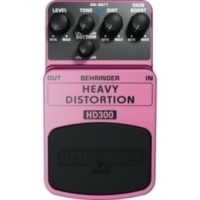 4. Behringer HD300 Effektpedal Expression-Pedal Schwarz