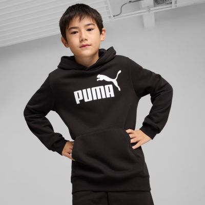 3. Puma ESS No. 1 Logo Hoodie für Kinder Schwarz 684909 01
