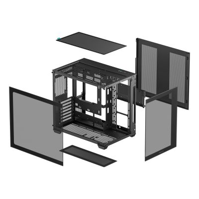8. DeepCool CG530 Midi-Tower Schwarz