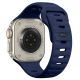 2. Tech-Protect Silikonarmband für Apple Watch 44 / 45 / 46 / 49 mm – Marineblau