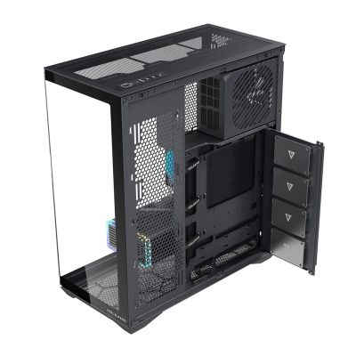 6. MODECOM VOLCANO SPACE XL FULL TOWER NF CASE SCHWARZ