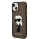 2. Karl Lagerfeld Ikonik Karl Hülle für iPhone 14 Plus – Schwarz