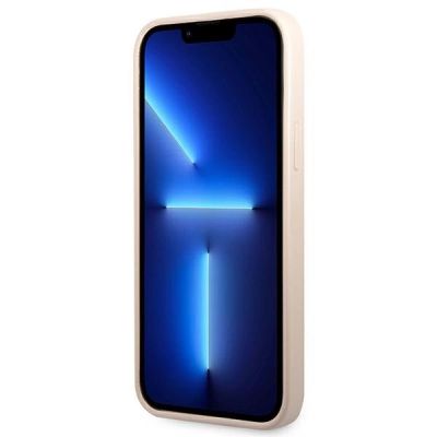 5. Guess 4G Triangle Logo Cardslot Hülle für iPhone 13 Pro / 13 – Pink