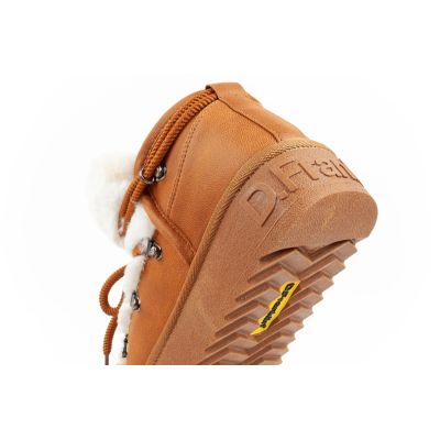 16. D.Franklin Damen Winter Schneestiefel Modische Fellfütterung Braune Stiefeletten