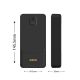 4. Dudao K10Pro Powerbank 2,4 A 20000 mAh 2 x USB-A - Schwarz