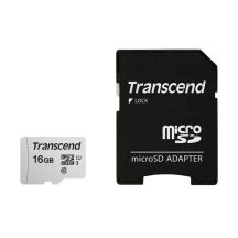 16 GB Transcend SDHC USD300S-A microSD-Karte mit Adapter