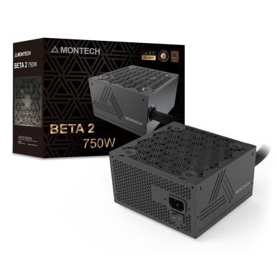 8. Montech BETA 2 Netzteilmodul 750 W 20+4 Pin ATX Schwarz