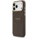 2. Guess Peony Hot Stamp MagSafe Schutzhülle für iPhone 18 Pro Max / 17 Pro Max – Braun