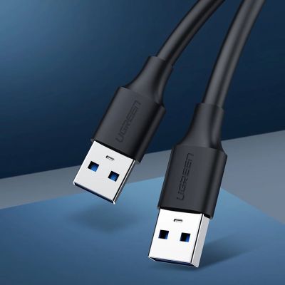 10. Ugreen Kabel USB 2.0 Kabel (männlich) - USB 2.0 (männlich) 1 m schwarz (US128 10309)
