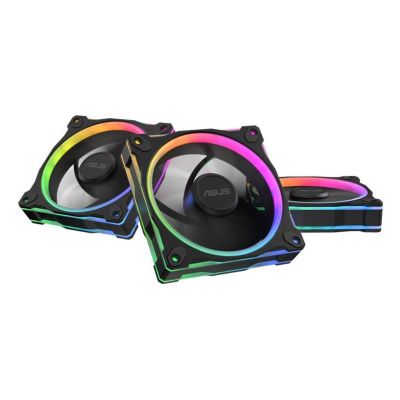 38. ASUS PRIME MR120 ARGB SCHWARZ 3-IN-1 Lüfter