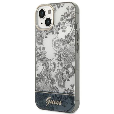 2. Guess GUHCP14MHGPLHG iPhone 14 Plus 6,7 "Grau / Graue Hartschalen-Porzellankollektion